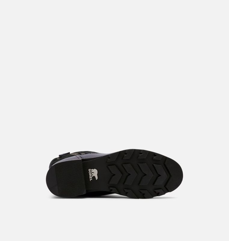 Sorel Barn Vinterkängor Svarta - Big Emelie™ Fold-Over - IAR-753809